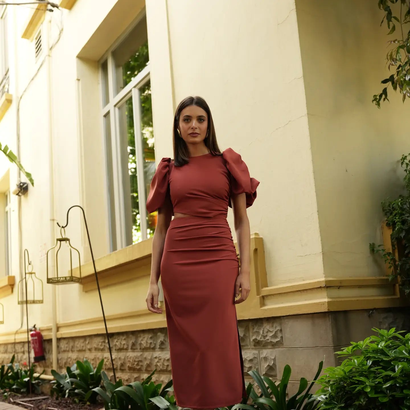 Vestido Diana | Terracota