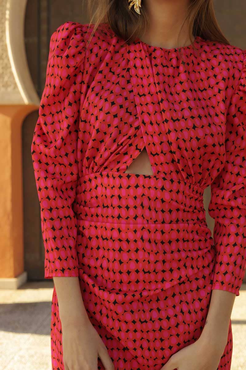 Vestido Estampado Viena
