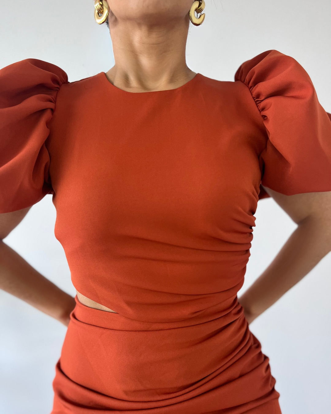 Vestido Diana | Terracota