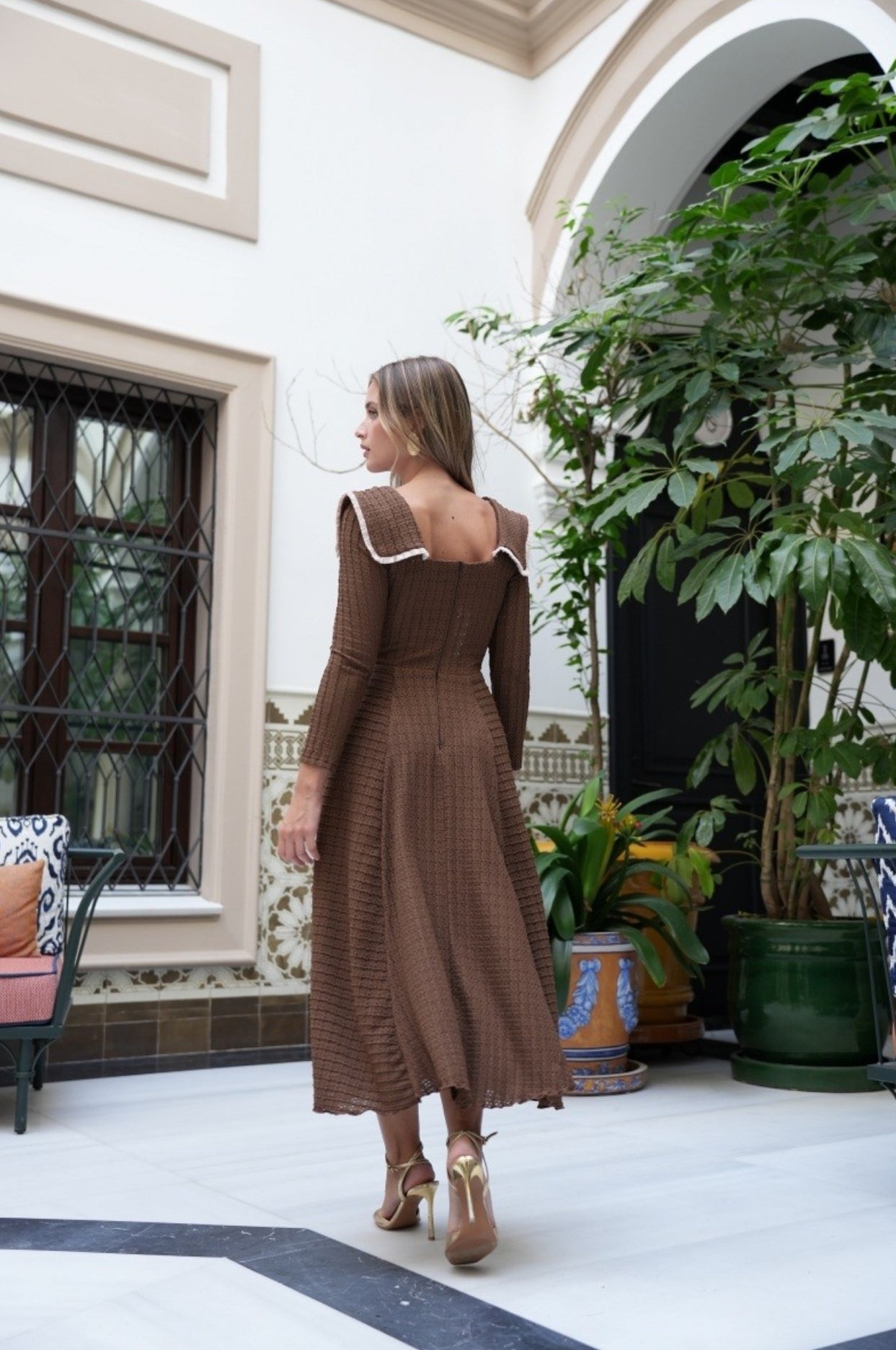 Vestido Cobre