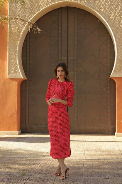 Vestido Estampado Viena